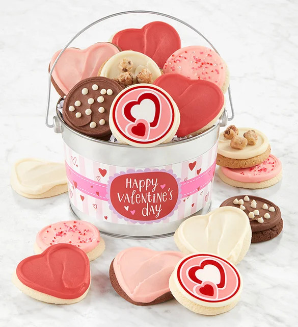 Happy Valentine’s Day Cookie Gift Pail | Cheryl's