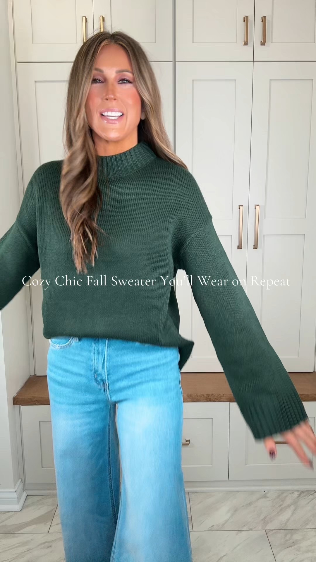 🍁 Cozy Chic Fall Sweater You’ll Wear on Repeat 

This dark green ribbed knit sweater is the ultimate cozy fall staple! 🍂 The crewneck fit and relaxed silhouette make it perfect for layering with jeans, leggings, or even a skirt for a dressier vibe. I love how it gives that effortless “pumpkin patch meets coffee run” feel—comfy, chic, and so versatile. Whether you’re dressing it up with boots or keeping it casual with sneakers, this one’s going to be on repeat all season! 💕

	•	Green ribbed knit sweater
	•	Fall cozy pullover
	•	BTFBM crewneck sweater

#FallSweaterWeather #CozyChicStyle #TikTokShopBlackFriday
#FallFreshness #TikTokShopFallDealsForYou
@btfbm_us 

#LTKFallSale #LTKStyleTip #LTKSeasonal