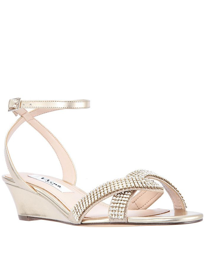 Nina Florina Wedge Sandals & Reviews - Sandals - Shoes - Macy's | Macys (US)