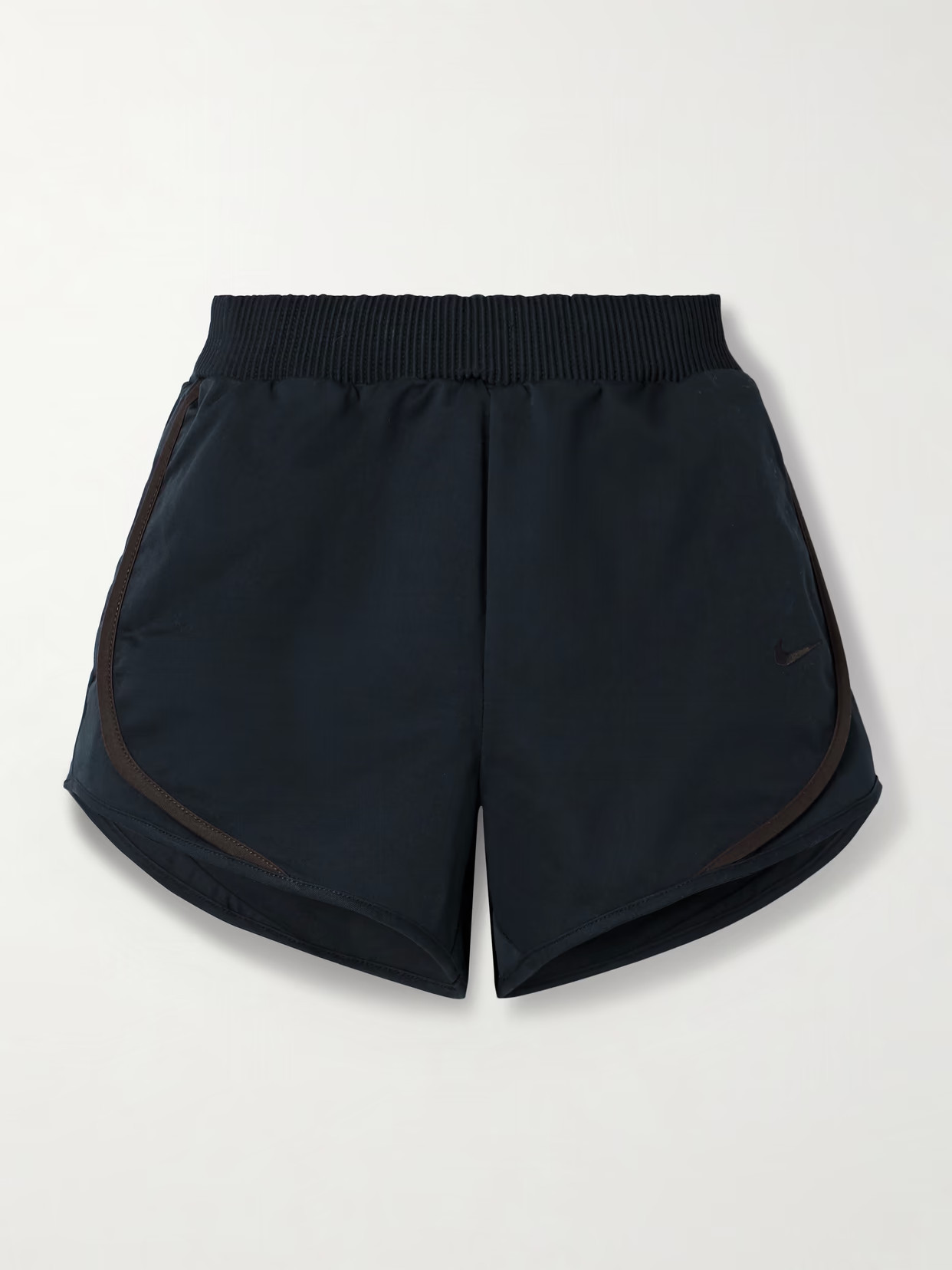 Nike - Cotton-blend Twill Shorts - Black | NET-A-PORTER (US)