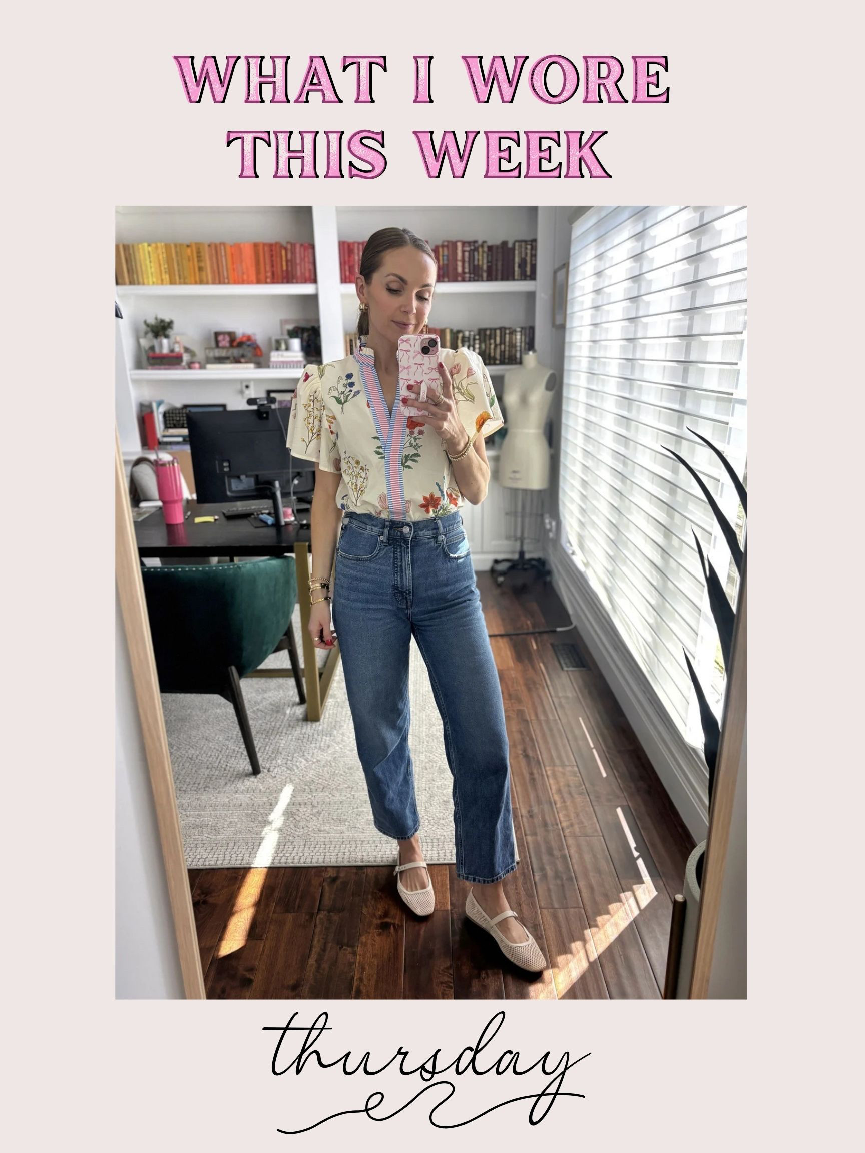 Spring ootd with floral top (use code MERRICK15 for 15% off)

#LTKStyleTip #LTKSaleAlert #LTKSeasonal