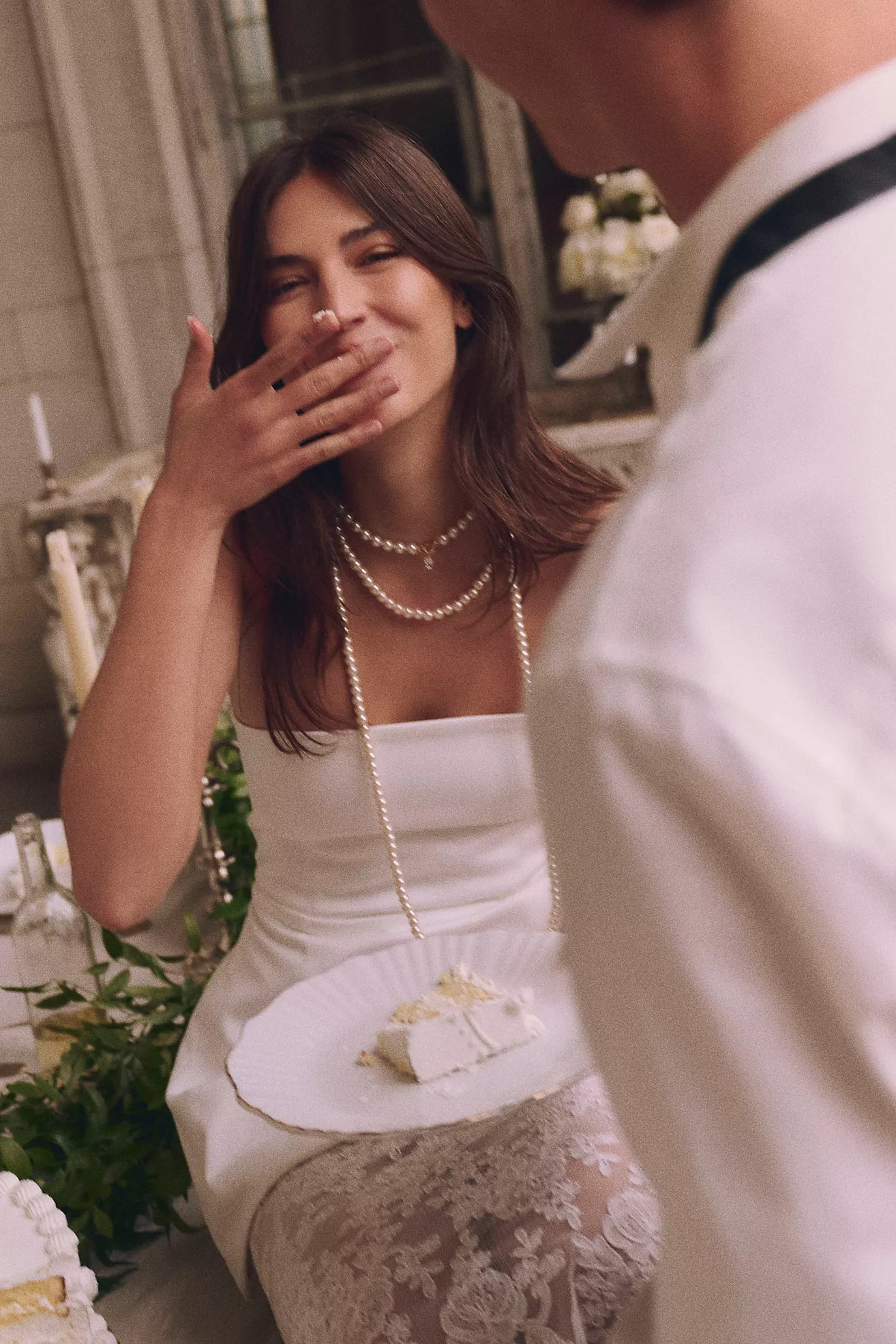 NADRI Poppy Pearl Charm Necklace | Anthropologie (US)