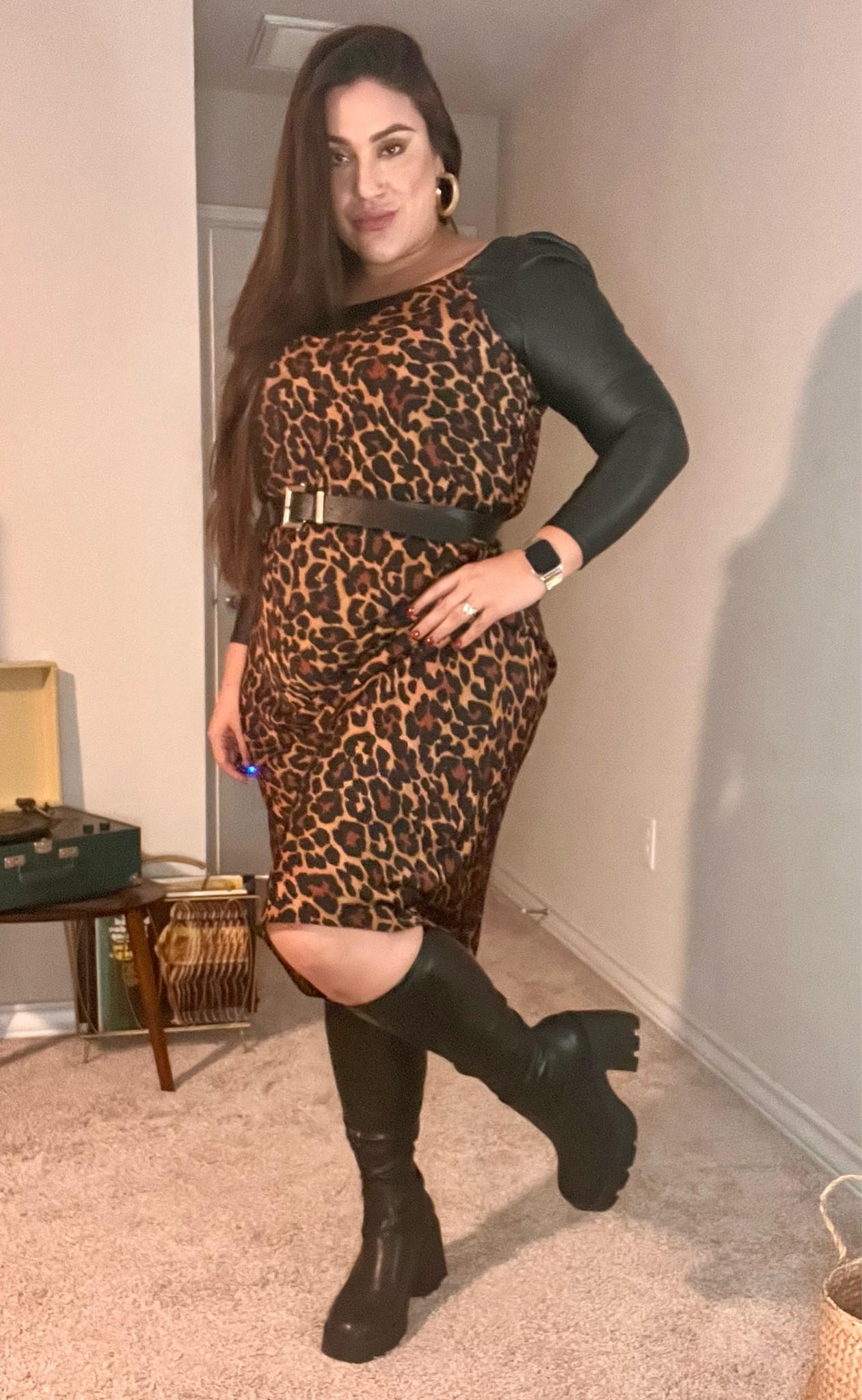 ATTN WIDE CALF GIRLYS! Don’t walk, run! for these curvy/wide calf friendly knee high boots! #widecalfboots 

#LTKSeasonal #LTKplussize #LTKHoliday