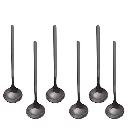 Espresso spoons 18/10 Stainless Steel,6-piece Vogue Mini Teaspoons set for Coffee Sugar Dessert Cake | Amazon (US)