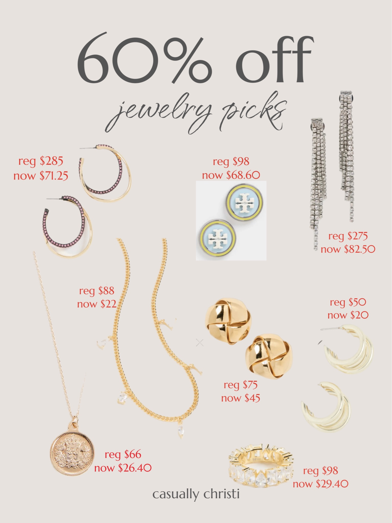 Shopbop jewelry for 60% OFF!!!! No code needed!! 

Jewelry 
Earrings
Necklace 
Ring
Teacher Outfit
Work Outfit
Fall Outfit 
Wedding Guest
Look for less
Dress 

#LTKunder50 #LTKunder100 #LTKsalealert