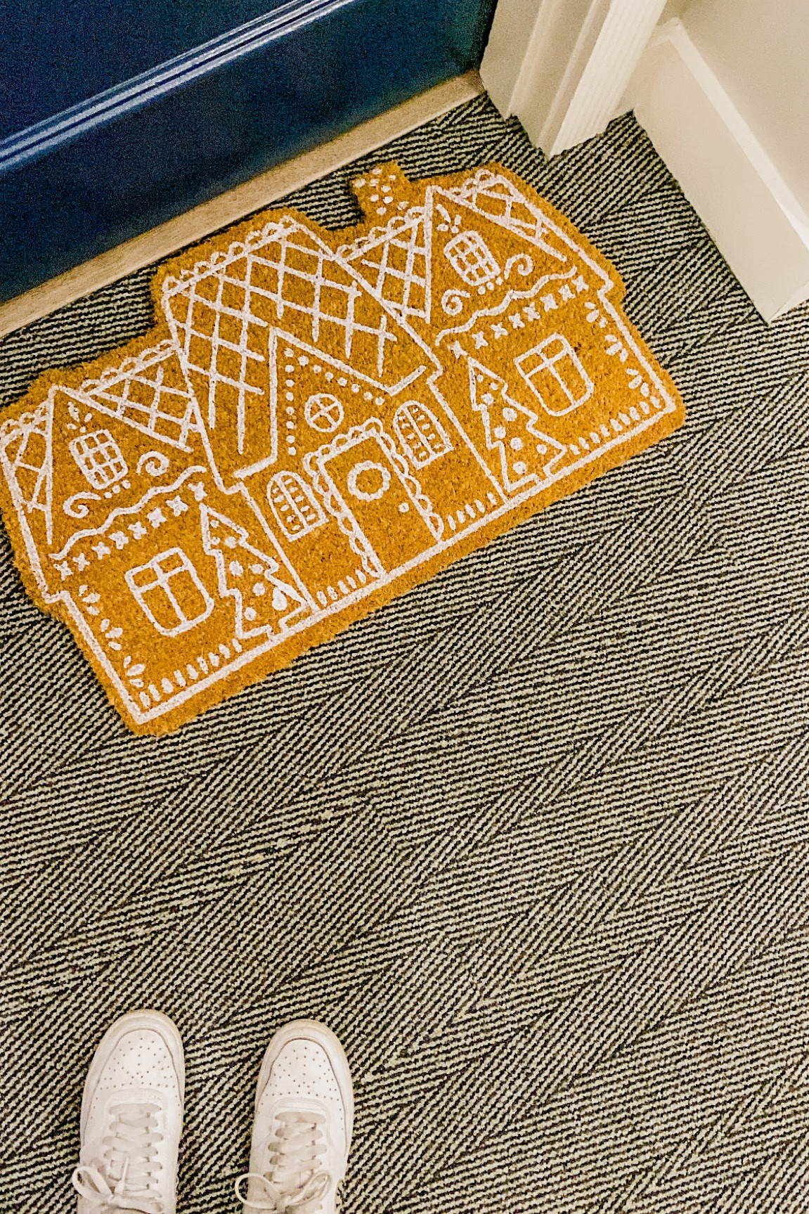 Couldn’t resist this cute Christmas doormat! I love the gingerbread house welcome mat design and have linked some other really cute coir welcome mats if you’re looking to spruce up your holiday decor. // doormat, welcome mat, Christmas decor on sale

#LTKHoliday #LTKhome #LTKCyberWeek