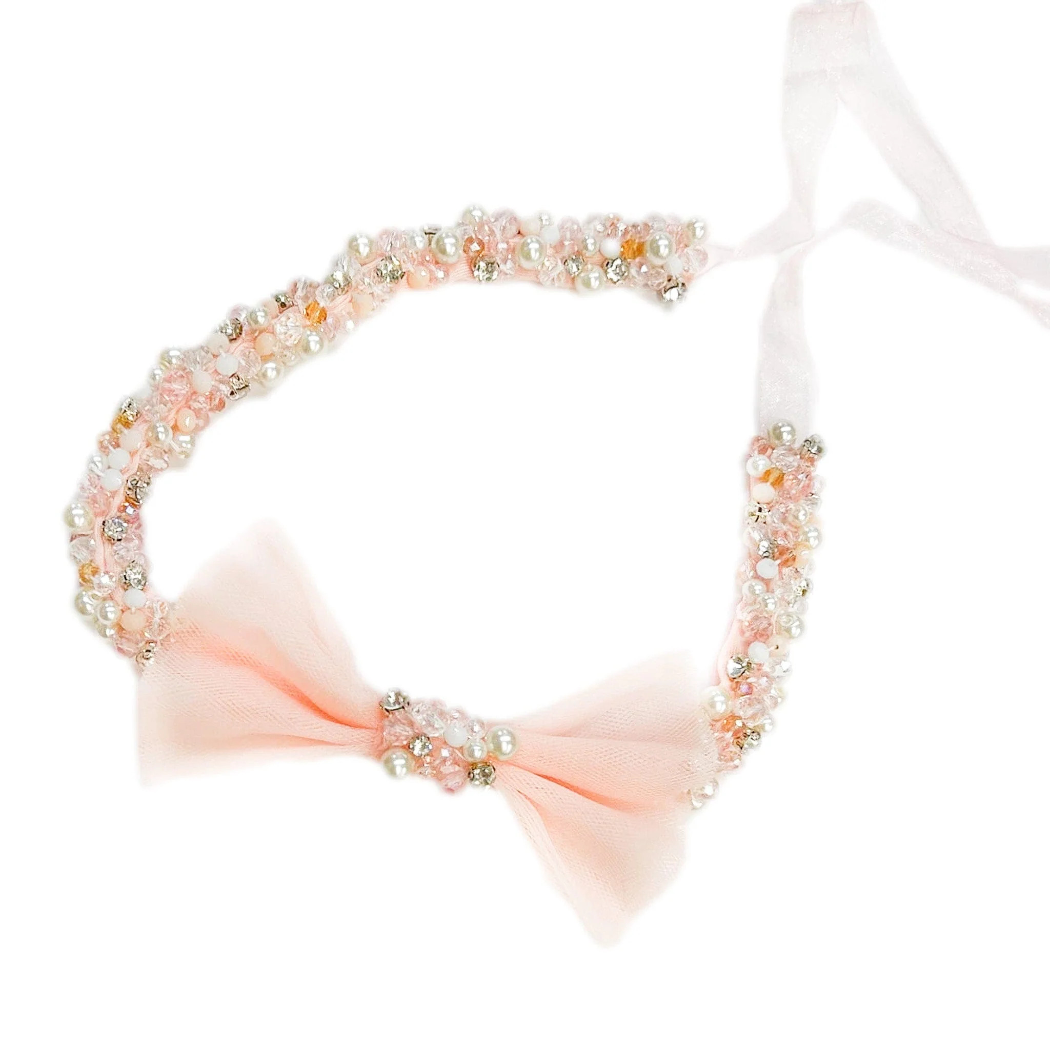Sugar Plum Jeweled Hair Sash | petite maison kids