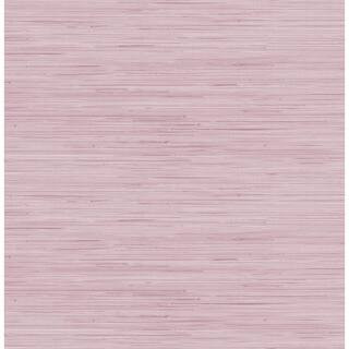 SOCIETY SOCIAL Lilac Classic Faux Grasscloth Peel and Stick Wallpaper SSS4571 - The Home Depot | The Home Depot
