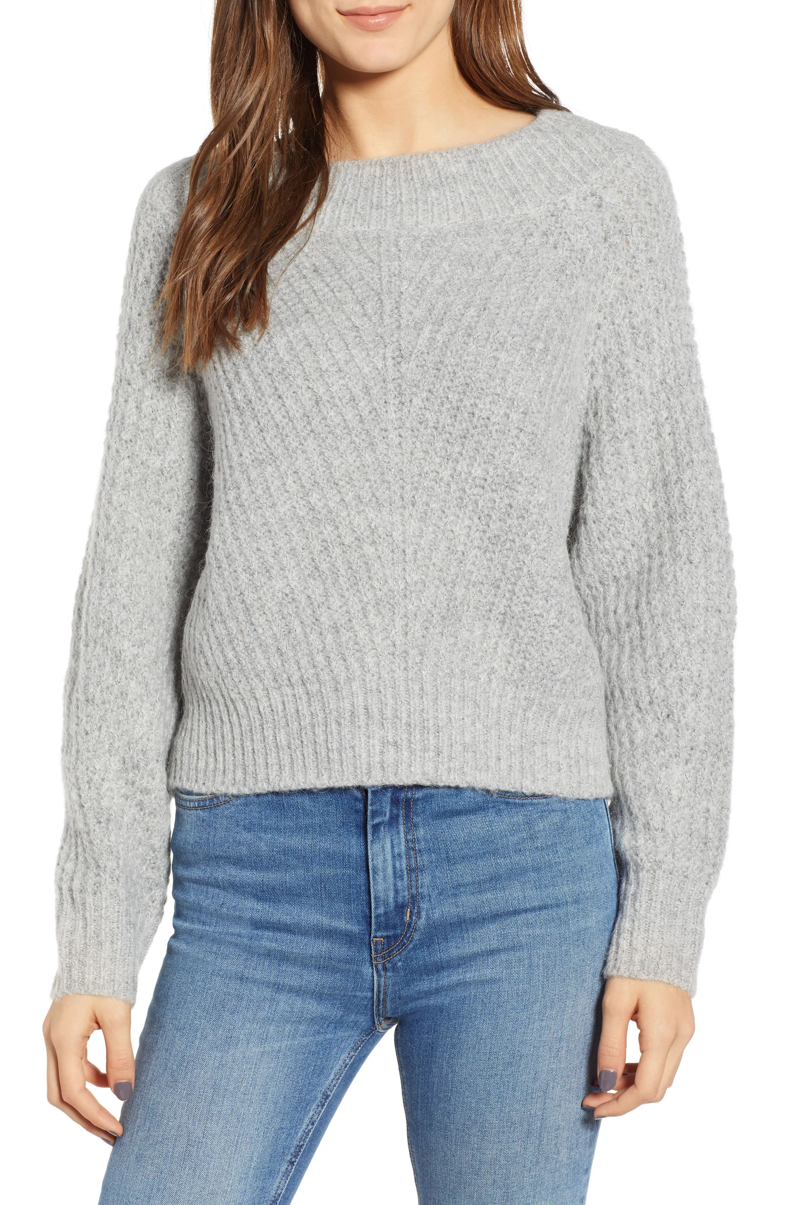 Chunky Crewneck Pullover Sweater | Nordstrom