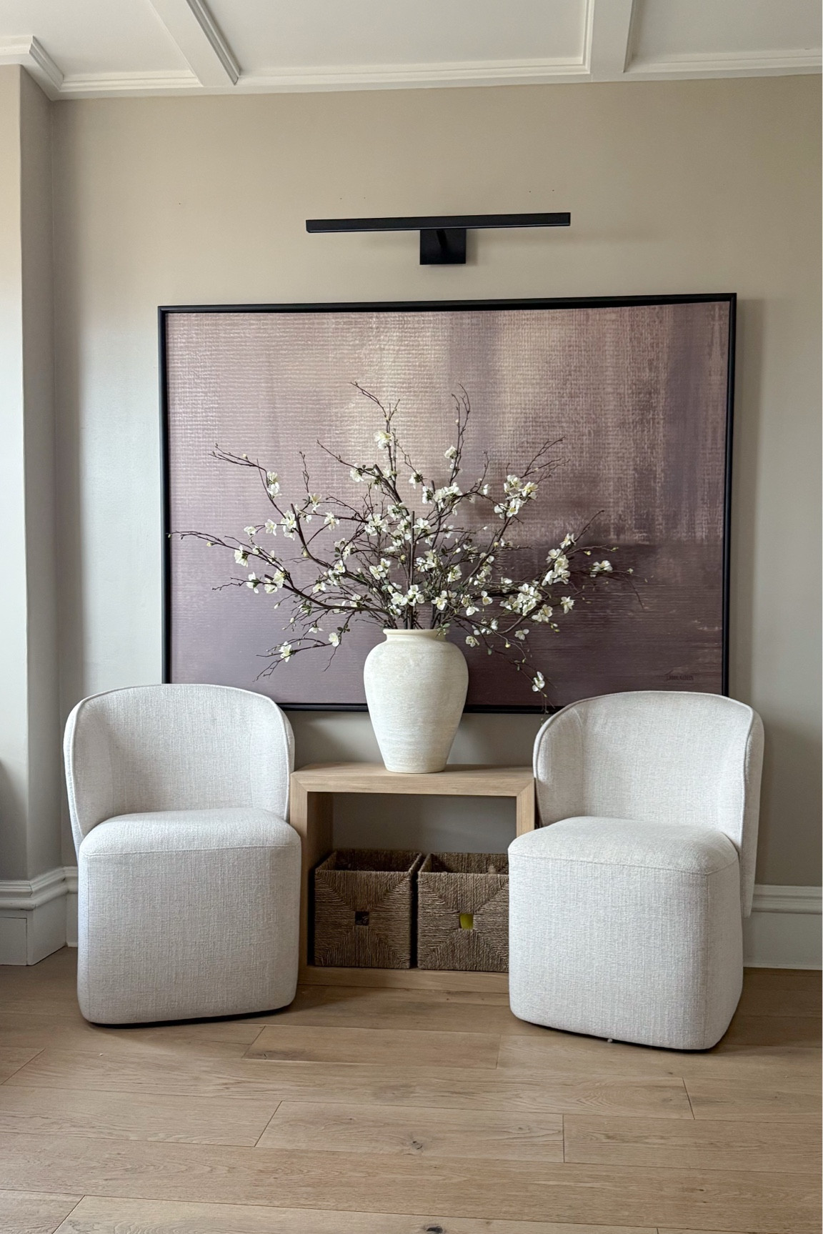 Like my style? 
Be sure to check out the Product Tab in my LTK Profile to find all of my Modern Farmhouse Living Room Recommendations!
While you’re there, you can use the search bar to search for things like: Wall Decor, Accent Chairs, Vases, Large Wall Art, Side Tables, etc.
Or you can search for more specific items such as: Abstract Artwork, Moody Artwork, Large Vase, Modern Console Table, etc.
Don’t forget to check out more of my favorite Home Decor Accessories, which I’ve conveniently categorized in folders called ‘Product Sets’

Ophelia Vase | Spring Florals | Spring Flowers | Spring Floral Stems | Cherry Blossom Stems | 

#LTKHome #LTKSeasonal