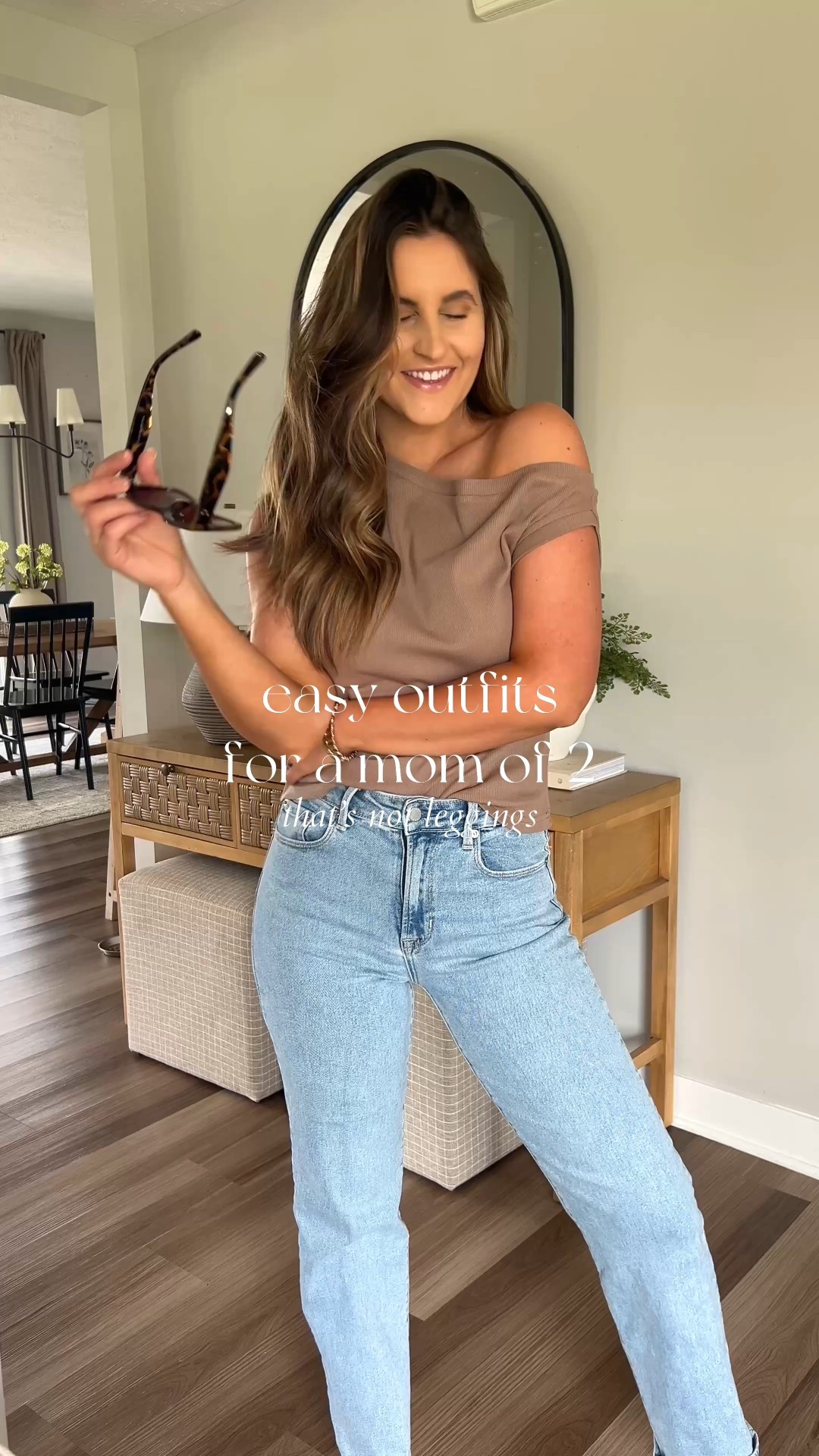 Easy outfits for a Mamma of two 

Comment “links” and I’ll send links directly to your DMS 

Save 20% off with code MYKALBAILEYJUNE

Let’s be real I always go to my leggings or my athletic shorts and my husband’s tee. Here’s a few easy ideas for you mamas that are cute but also comfortable! 

1. GOOD Jeans and an off the shoulder top. Make sure you find those jeans that fit your postpartum body! Invest in yourself and it will make you be a better mom. I love how this top it’s a little slightly different than my regular basic go to tee + it’s super stretchy and comfortable. 
2. Matching Sets. I feel like I don’t need to even explain it. It’s so much easier to just grab a set. It helps you feel a little bit more put together in those hard days. 
3. Jumpsuits and rompers are my go to. Super easy to dress up or down.
4. Overalls a fun way to wear something a little bit different but still comfortable! I’m really loving these ones! 




