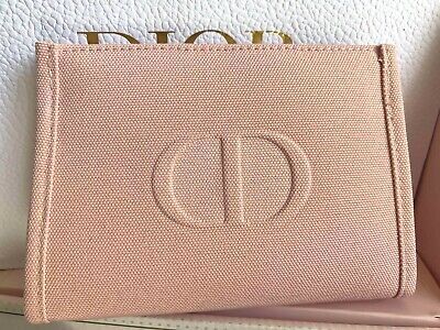 Christian Dior PINK CD LOGO Cosmetic Bag, Pouch, Makeup Case, Clutch  | eBay | eBay US