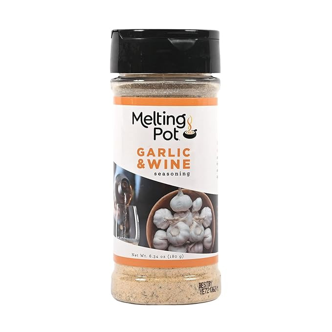 The Melting Pot Garlic & Wine Seasoning, 6.34 oz (Packaging May Vary) | Amazon (US)