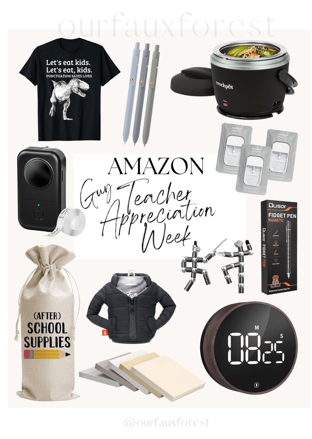Guy teachers want teacher appreciation gifts too! Teacher appreciation week is in less than a month! 

#LTKKids #LTKmomlife #LTKSeasonal