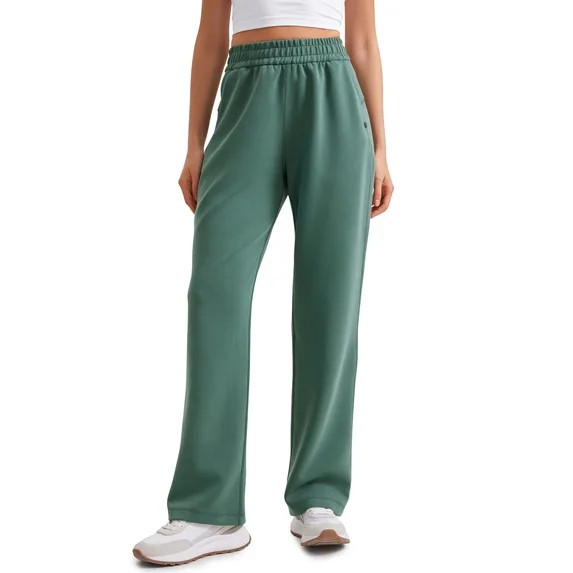 CRZ YOGA SoftAura Straight Leg Casual Sweatpants Women 30" Travel Pants with Pockets | Walmart (US)