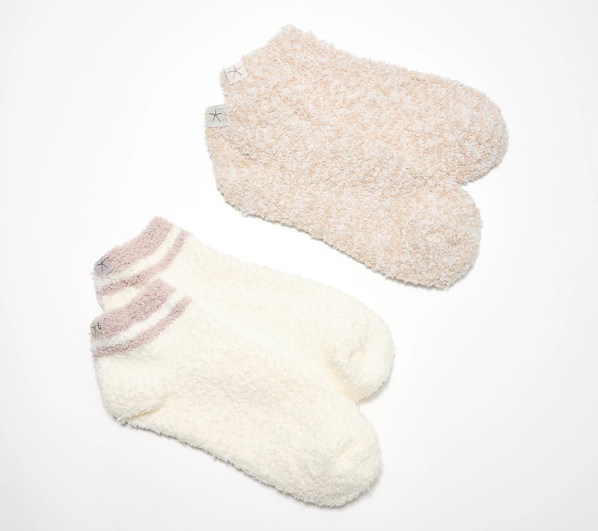 Barefoot Dreams CozyChic Ankle Sock Set | QVC