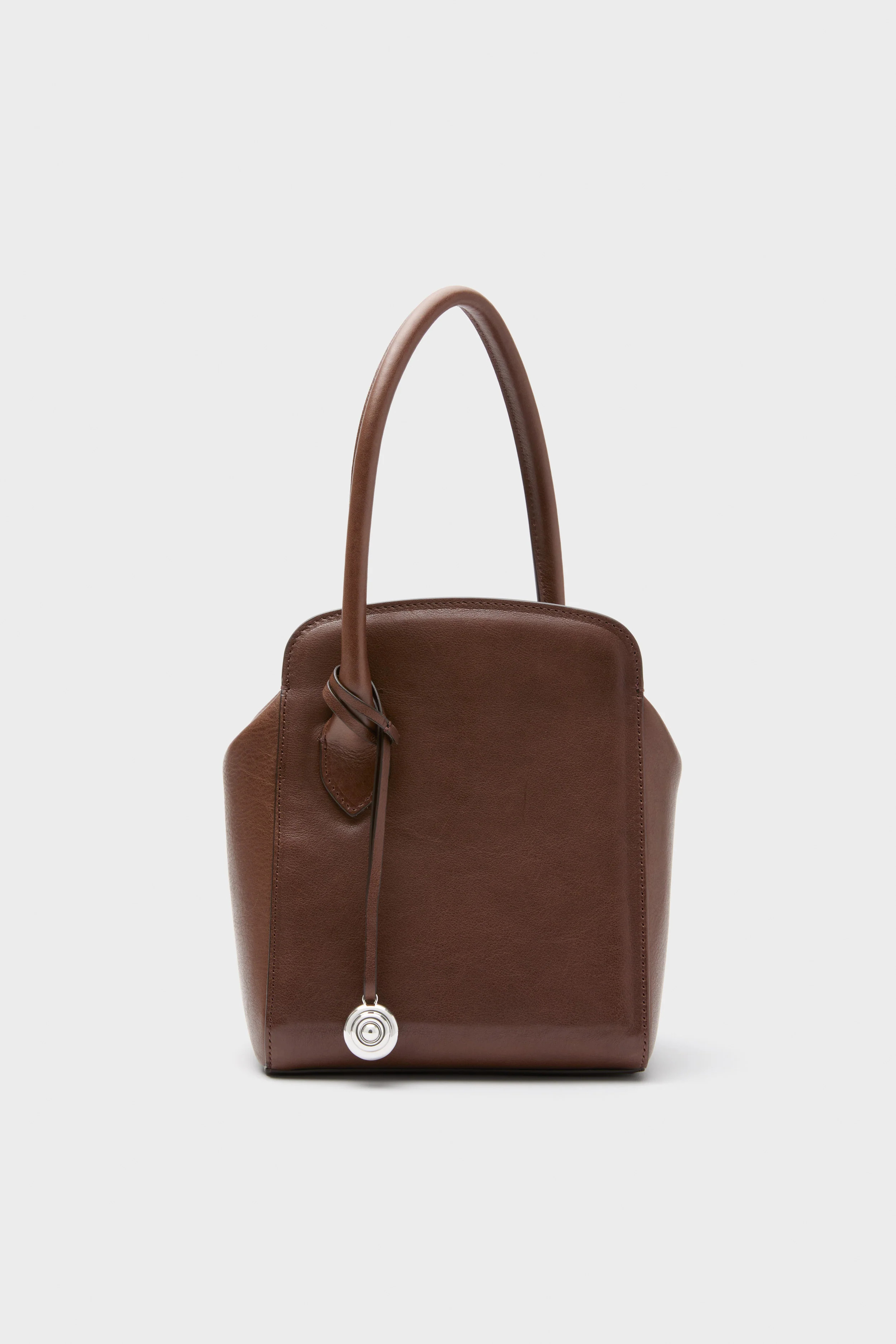 Dark Brown Leather Sporty Lady Bag | Tuckernuck (US)