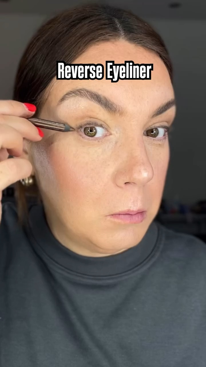 Hooded eyes? This eyeliner application is for you! 
Have you tried this before? 

#LTKstyletip #LTKbeauty #LTKxSephoraSale