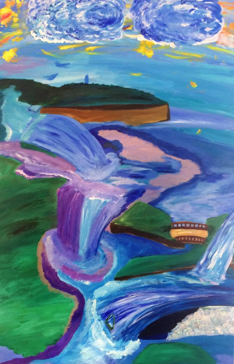 Original Canvas Painting, Decisions Art Print | Saatchi Art 