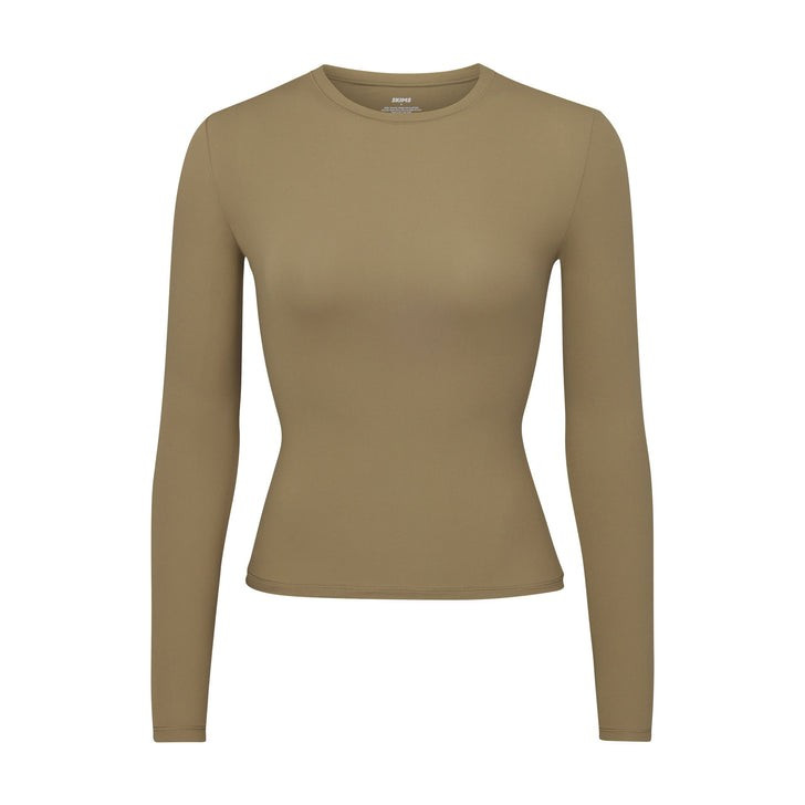 FITS EVERYBODY LONG SLEEVE T-SHIRT | SKIMS (US)