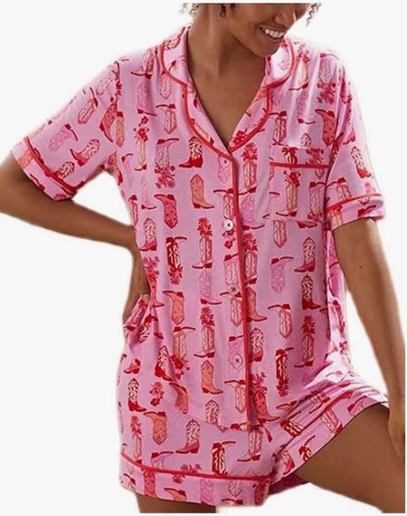 The cutest western pajamas I ever did see - ordered a medium to make sure they fit more oversized 

#LTKfindsunder50 #LTKstyletip #LTKMostLoved
