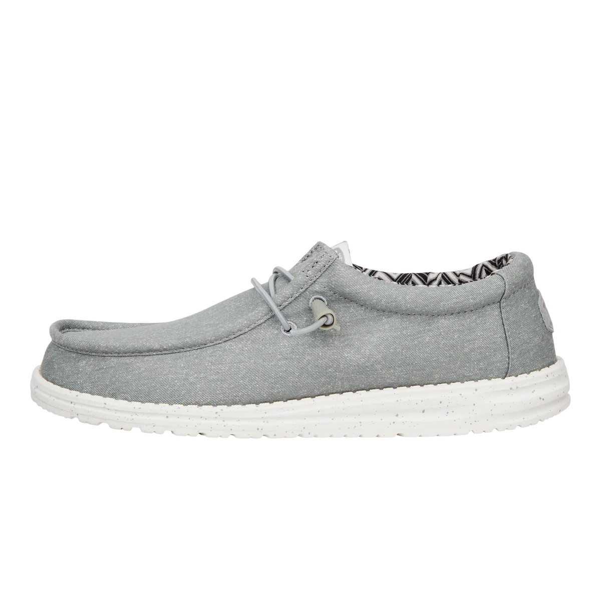 Wally Stretch Canvas - Light Grey | HEYDUDE