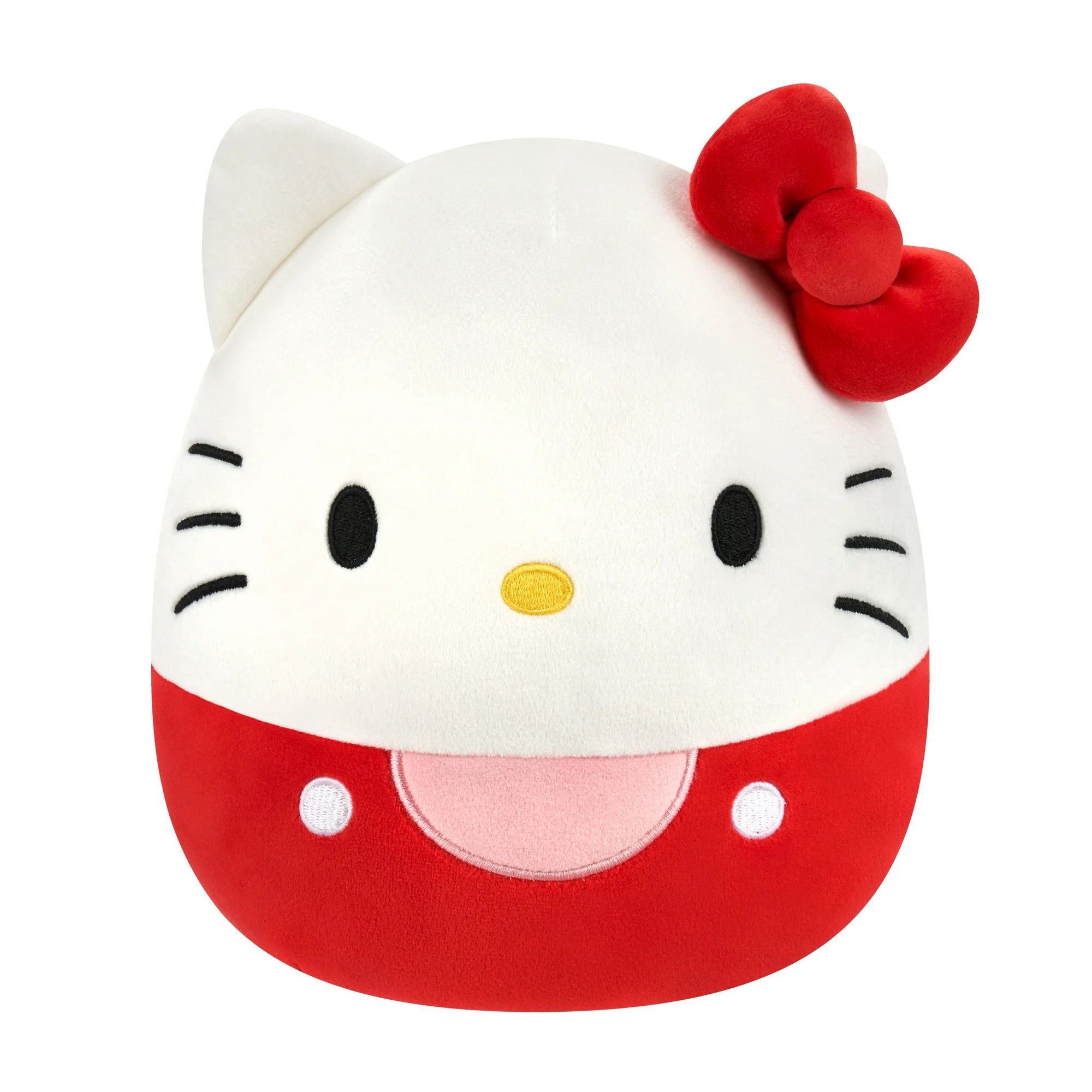 Squishmallows Original Sanrio 8 inch Hello Kitty in Red Overalls – Child's Ultra Soft Plush Toy | Walmart (US)