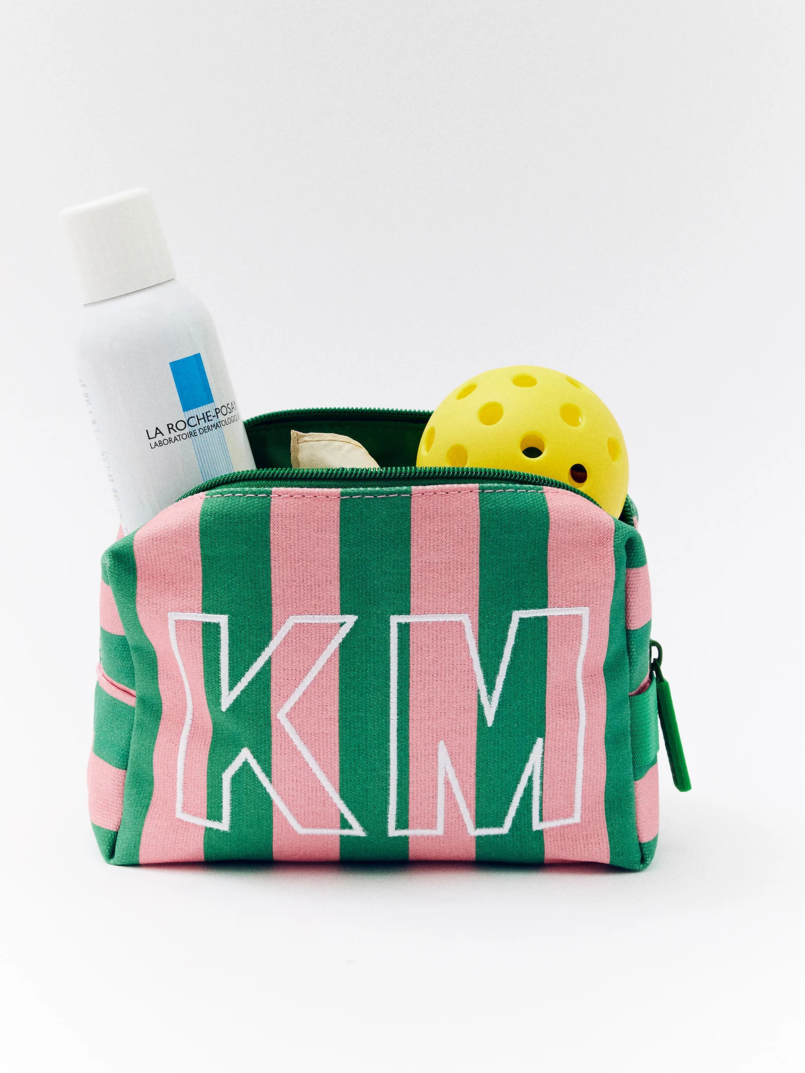 Striped Take It Away Custom Storage Pouch - Custom Grove | BaubleBar