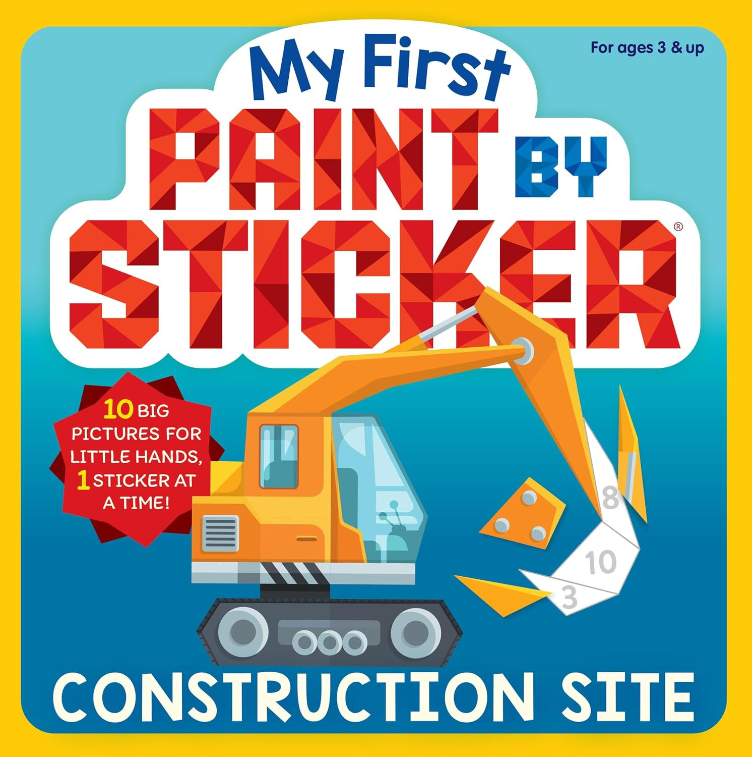 My First Paint by Sticker: Construction Site | Amazon (US)
