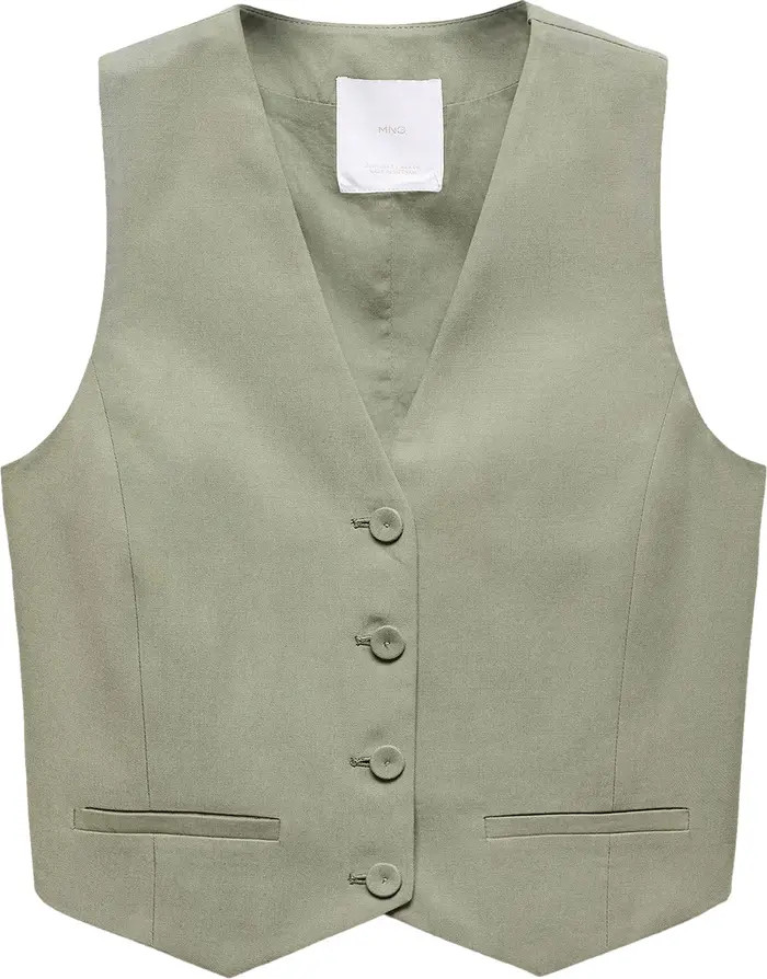 MANGO Alicante Vest | Nordstrom | Nordstrom