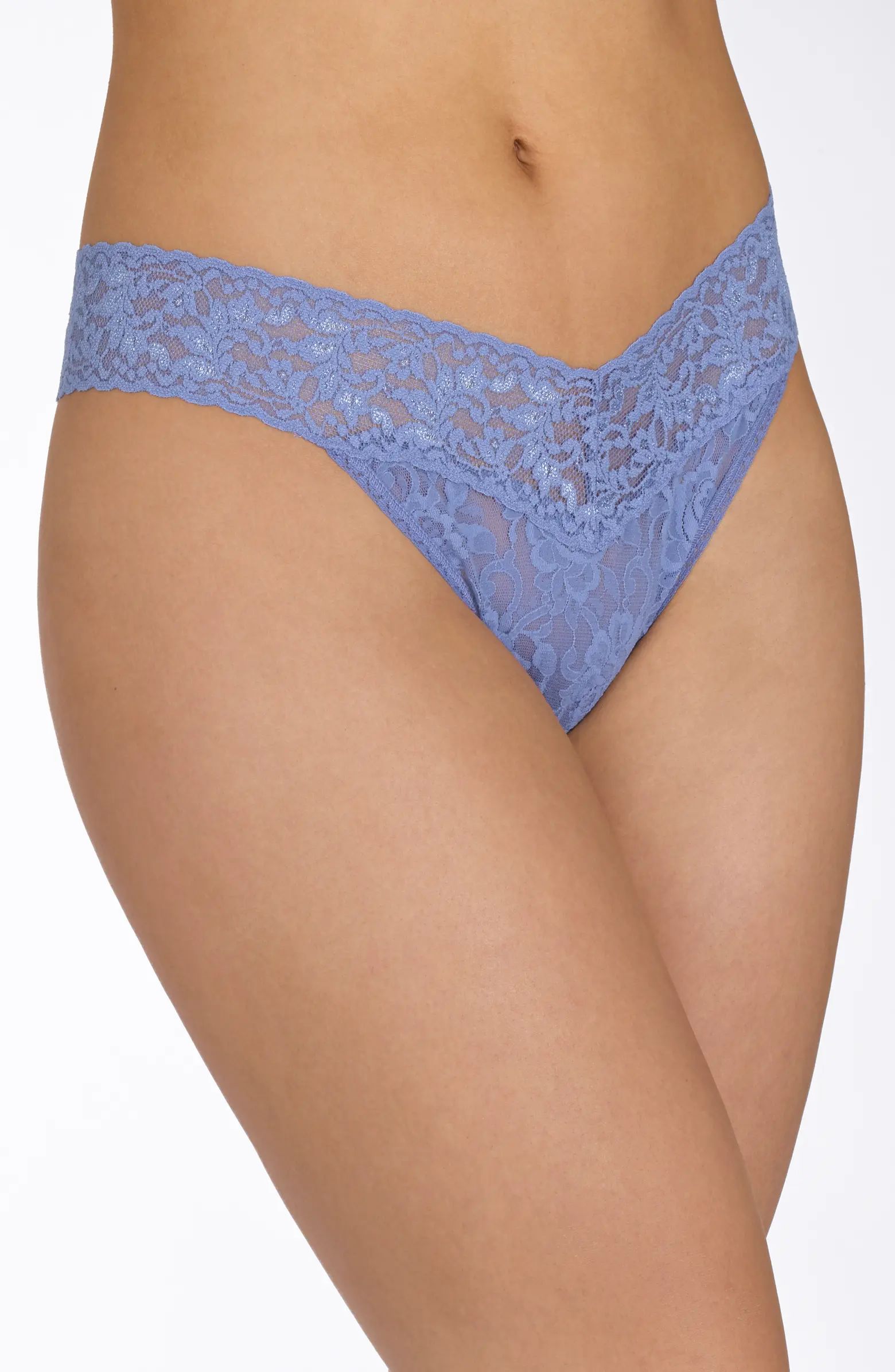 Hanky Panky Original Rise Lace Thong | Nordstrom | Nordstrom