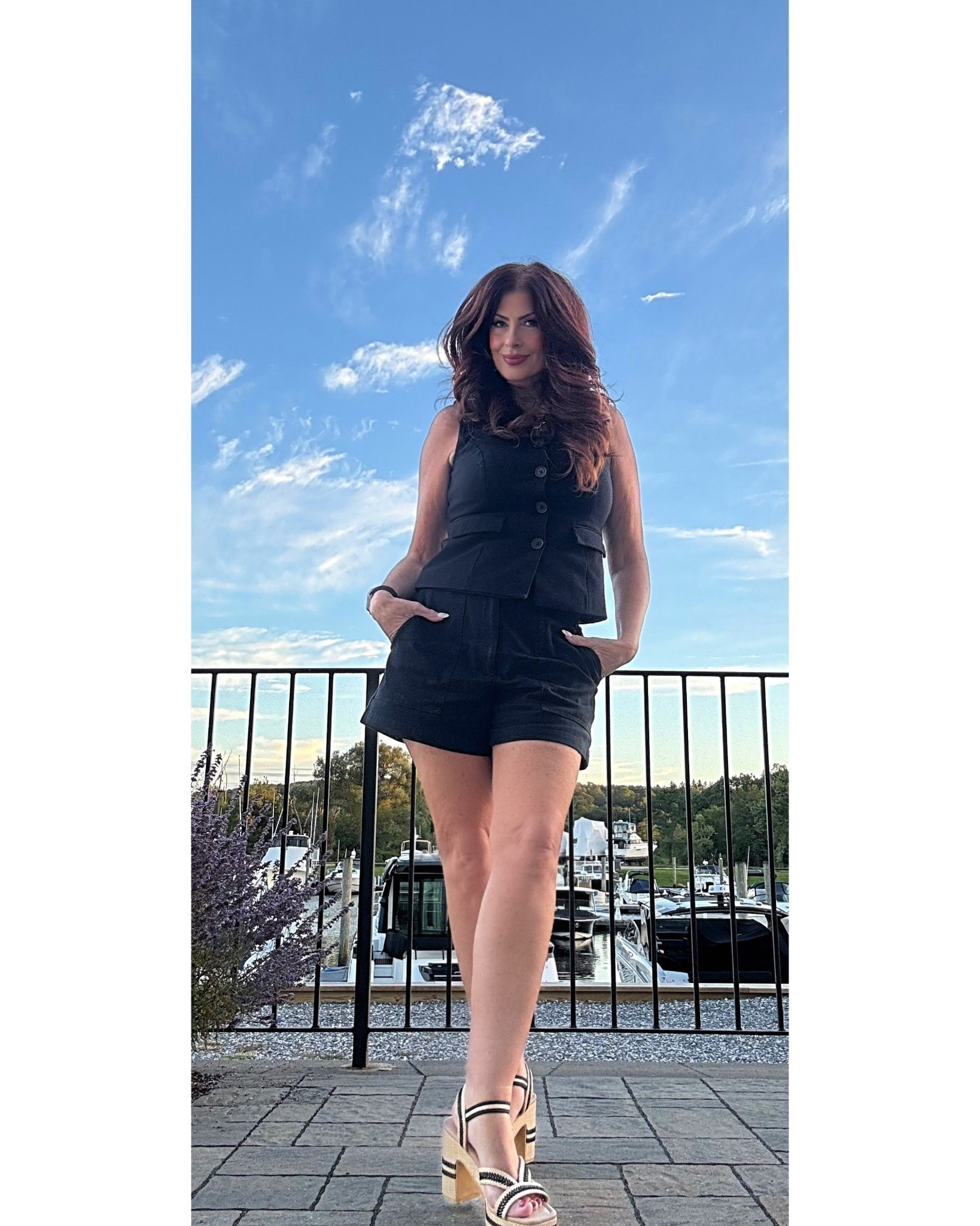 OOTD. Loving this Conneticut weather!  How cute are these wedges!

#LTKSaleAlert #LTKOver40 #LTKStyleTip