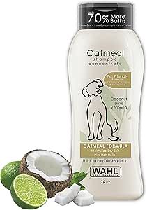 Wahl Dry Skin & Itch Relief Pet Shampoo for Dogs – Oatmeal Formula with Coconut Lime Verbena & ... | Amazon (US)