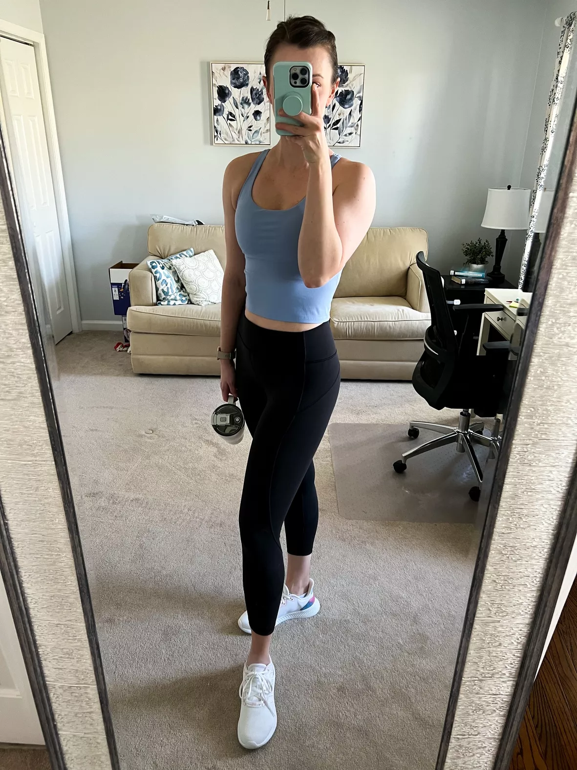Loving my new White Align Tank (4) with an older outlet style (2) :  r/lululemon