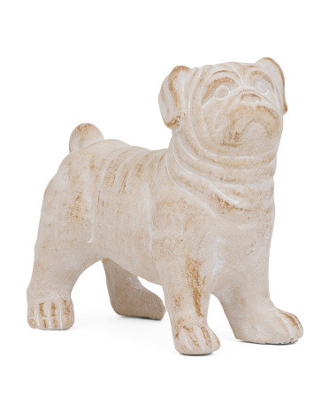 8.5x4.5x8 Standing Bulldog Figurine | TJ Maxx