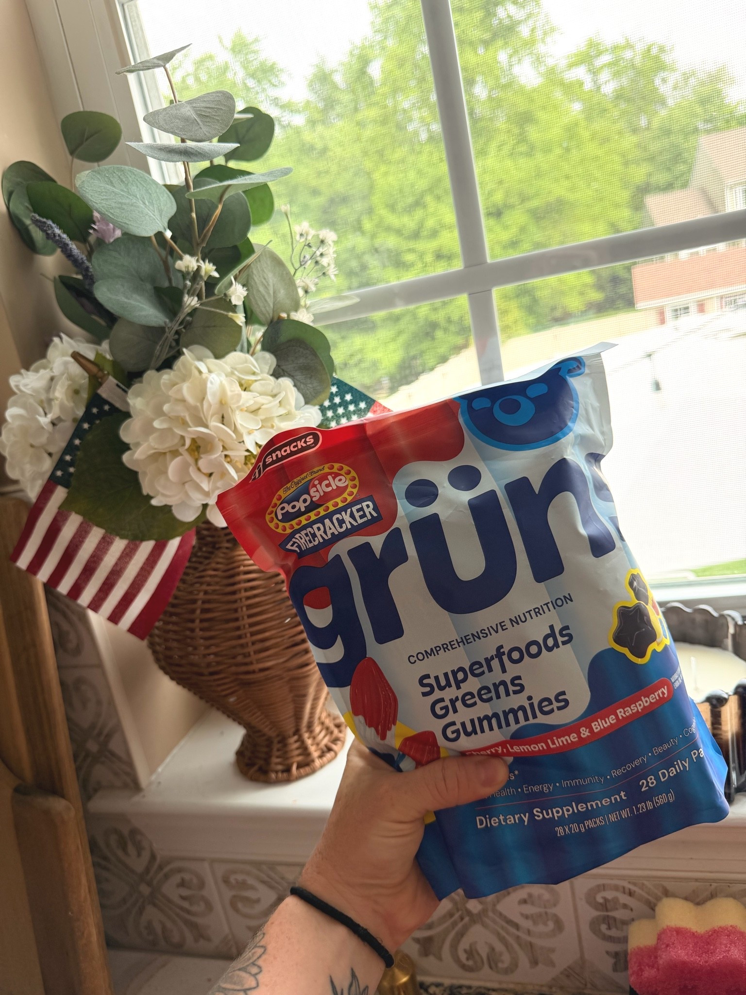 POV: me trying to survive summer chaos without forgetting to take care of myself too 😂☀️

I’ve been keeping these Superfoods Greens Gummies on the counter because if it’s out in sight… I’ll actually remember to take them 🙃 The blue raspberry flavor honestly tastes like candy, and it’s the easiest little wellness habit for busy moms who don’t have time for complicated routines.

Between summer schedules, kids home nonstop, and trying to keep the house somewhat together, simple swaps like this make me feel a little more put together 👏🏻

If you’ve been trying to find an easier way to add greens into your routine without powders or smoothies… these are worth trying 🤍

#LTKFinds #WellnessRoutine #GreensGummies #MomLife #AmazonFinds #HealthyHabits #SummerRoutine #BusyMomHack #DailyWellness #SimpleSwaps

#LTKmomlife #LTKfitnessgoals #LTKgrwm