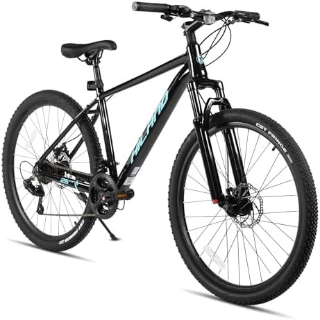HILAND 26 Inch 27.5 Inch Mens Womens Mountain Bike, 21 Speed Mountain Bicycle with Dual Disc Brak... | Amazon (US)