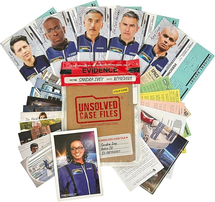 Unsolved Case Files | Ivey, Sandra - Cold Case Murder Mystery Game | Can You Solve The Crime? | Amazon (US)