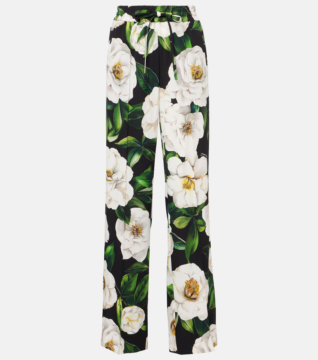 Floral silk-blend pajama pants | Mytheresa (US/CA)