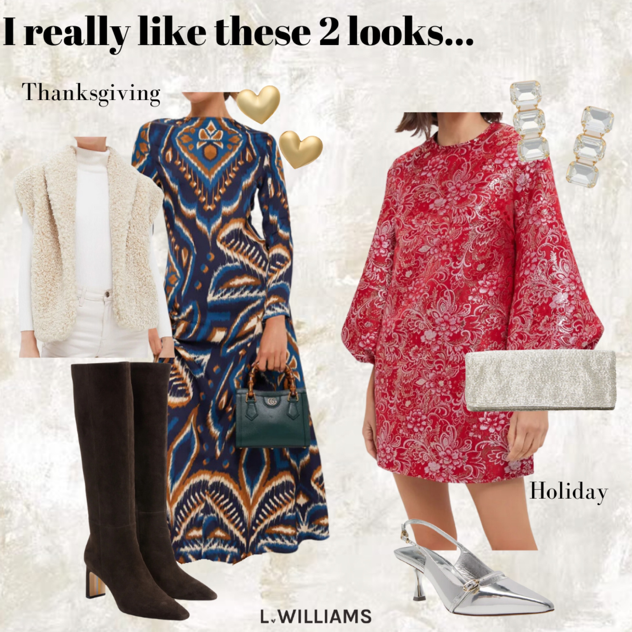 I really like these two looks from @tuckernuck 🤍 shop this elevated thanksgiving look and fun holiday outfit here #tuckernuckpartner #tuckernucking

#LTKStyleTip #LTKHoliday