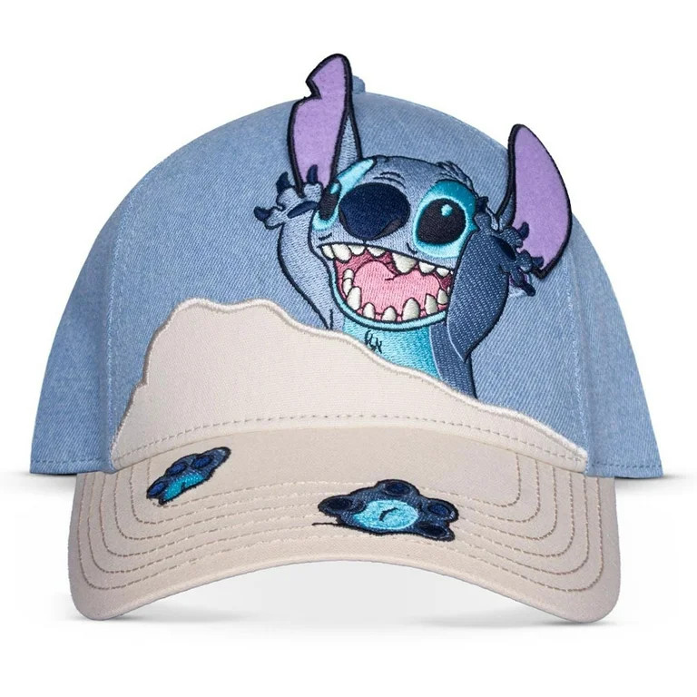 Lilo And Stitch Beach Day Stitch Novelty Baseball Cap | Walmart (US)