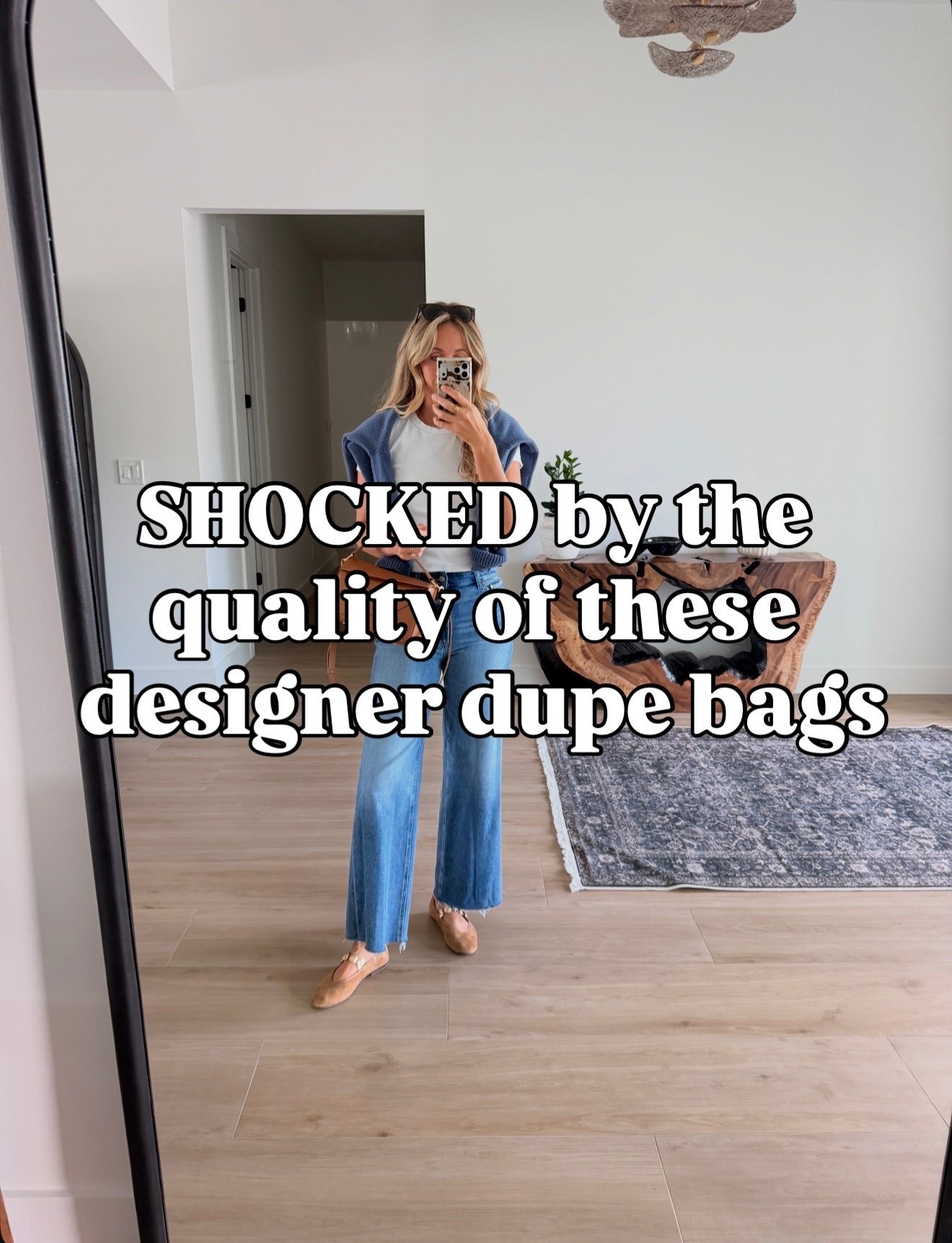comment SHOP for links! I am shocked by the quality of these designer inspired bags. I love that they are genuine leather and suede but still so much more affordable than the designer bags. #quincepartner @quince