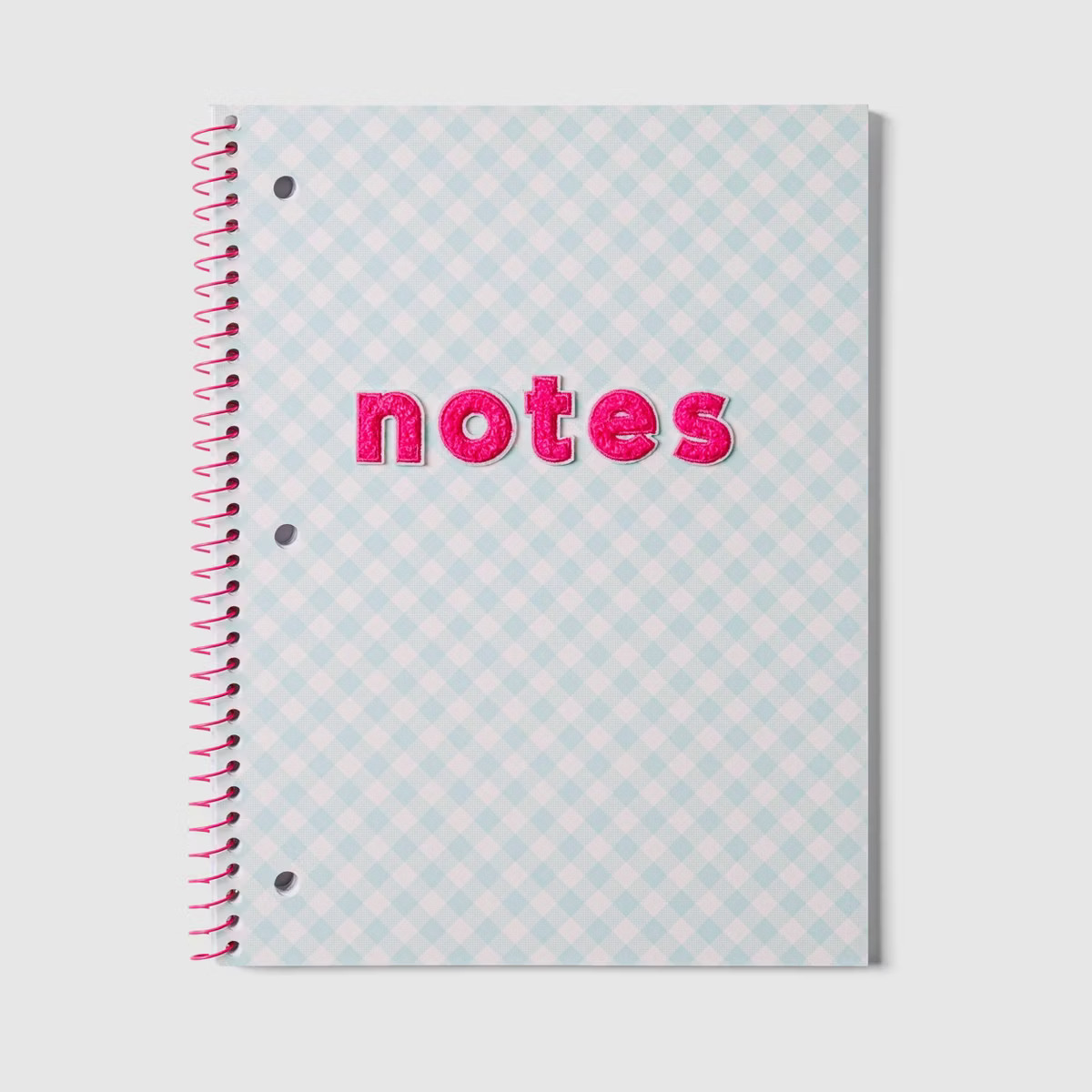 Pulsar Eco Products Notebook Green Check Tufted Patch | Target