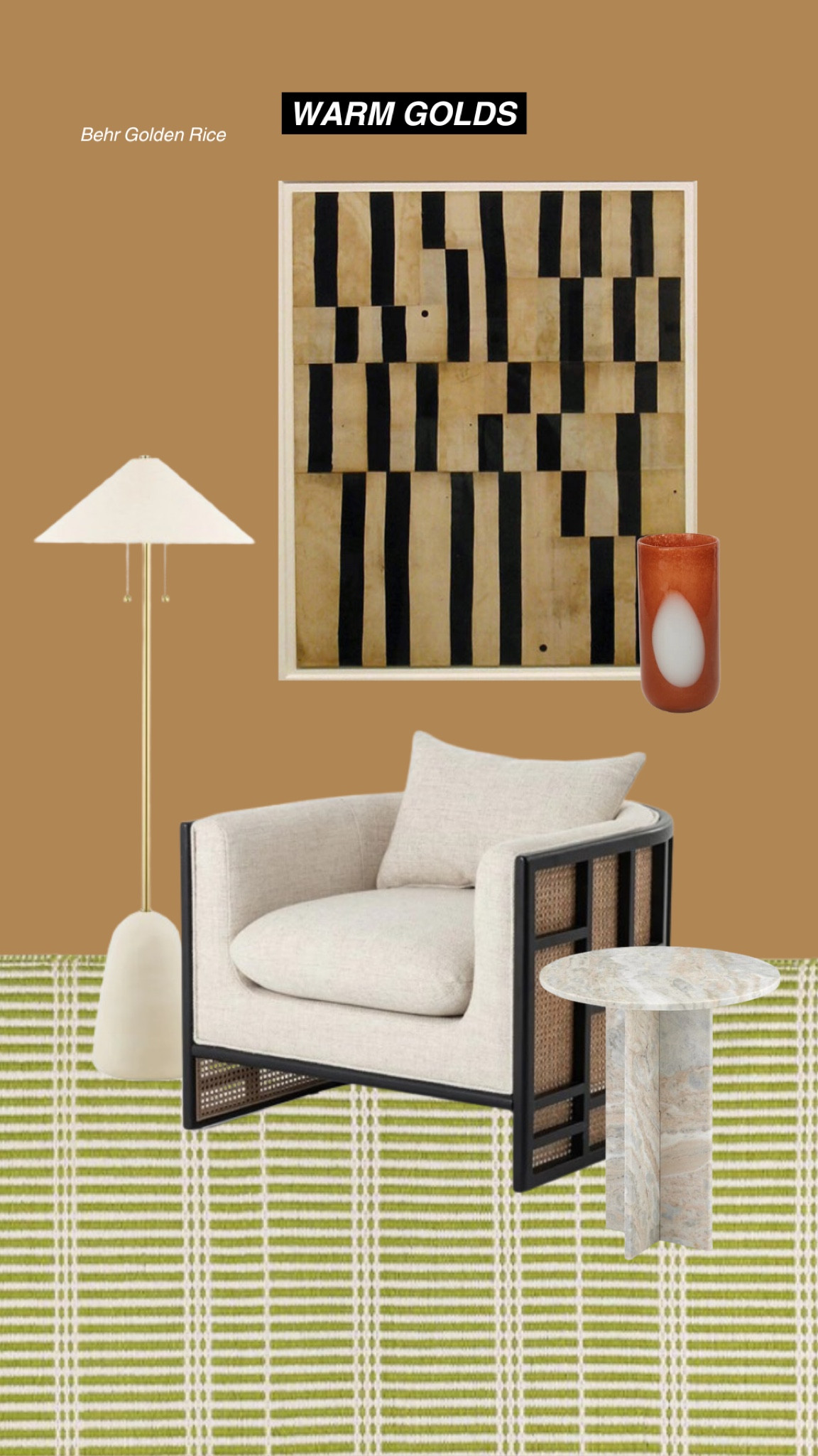 Living Room: Warm Golds.

#LTKHome