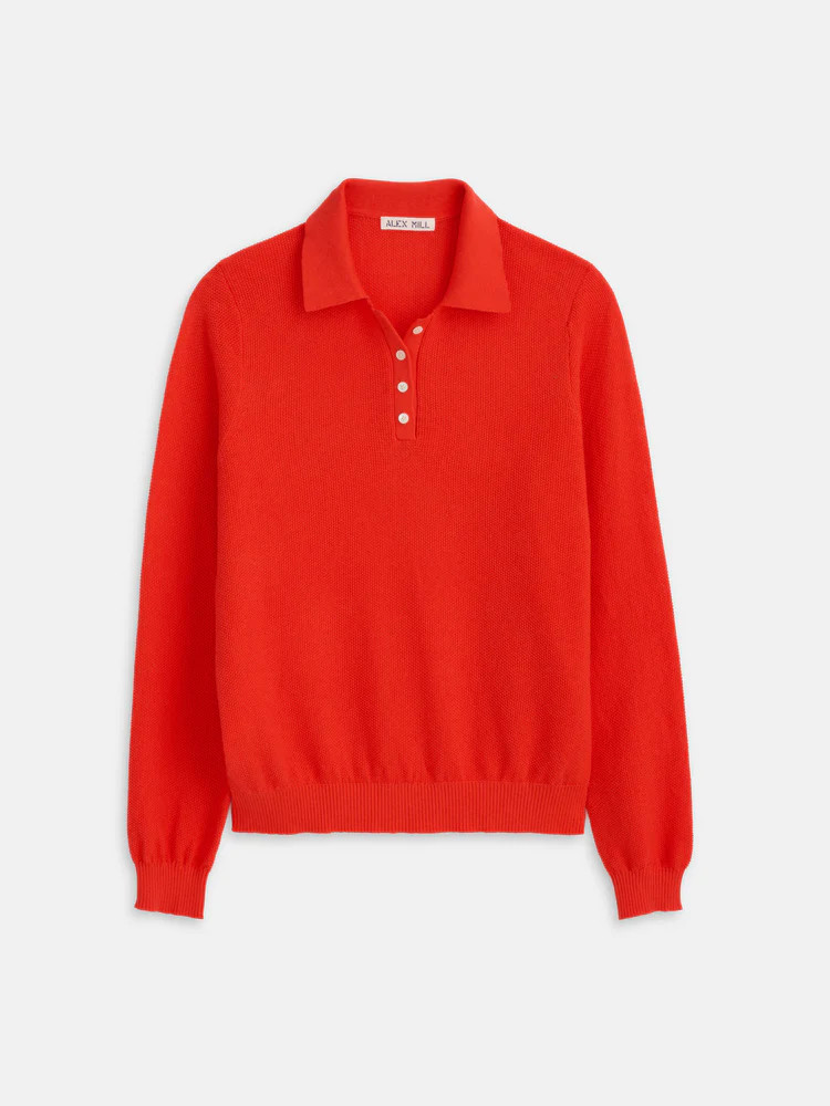 Alice Polo Sweater | Alex Mill