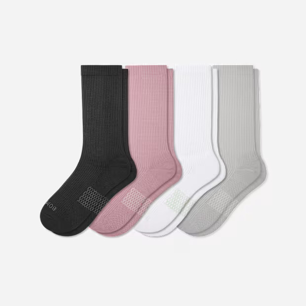 Women's Modern Rib Calf Sock 4-Pack | Bombas