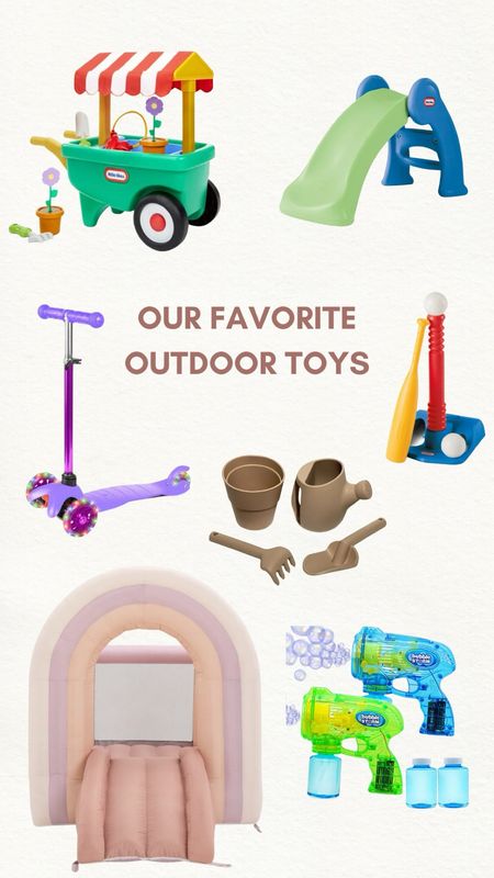 We love spending time outside together as a family, and the kids love helping us in the garden. However, we love rotating some toys for outdoor play too, and these are our favorites  

#LTKfamily #LTKkids
