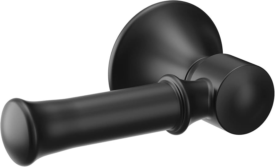 Moen Dartmoor Matte Black 3" Metal Decorative Replacement Toilet Tank Flush Lever, YB2101BL | Amazon (US)