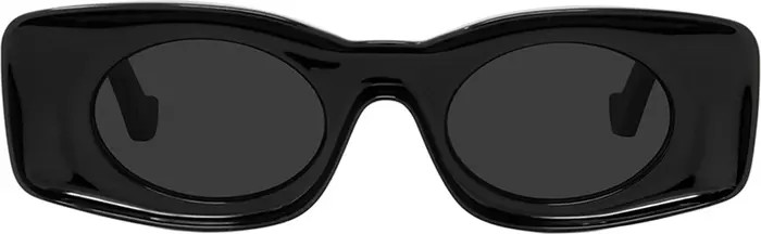 x Paula's Ibiza 49mm Rectangular Sunglasses | Nordstrom