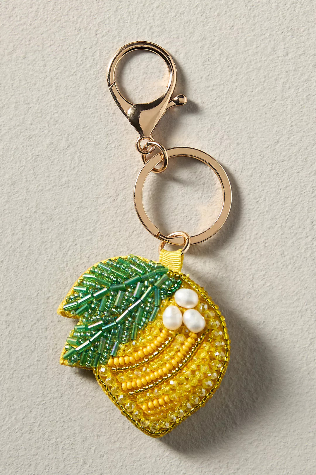 Beaded Fruit Icon Bag Charm | Anthropologie (US)
